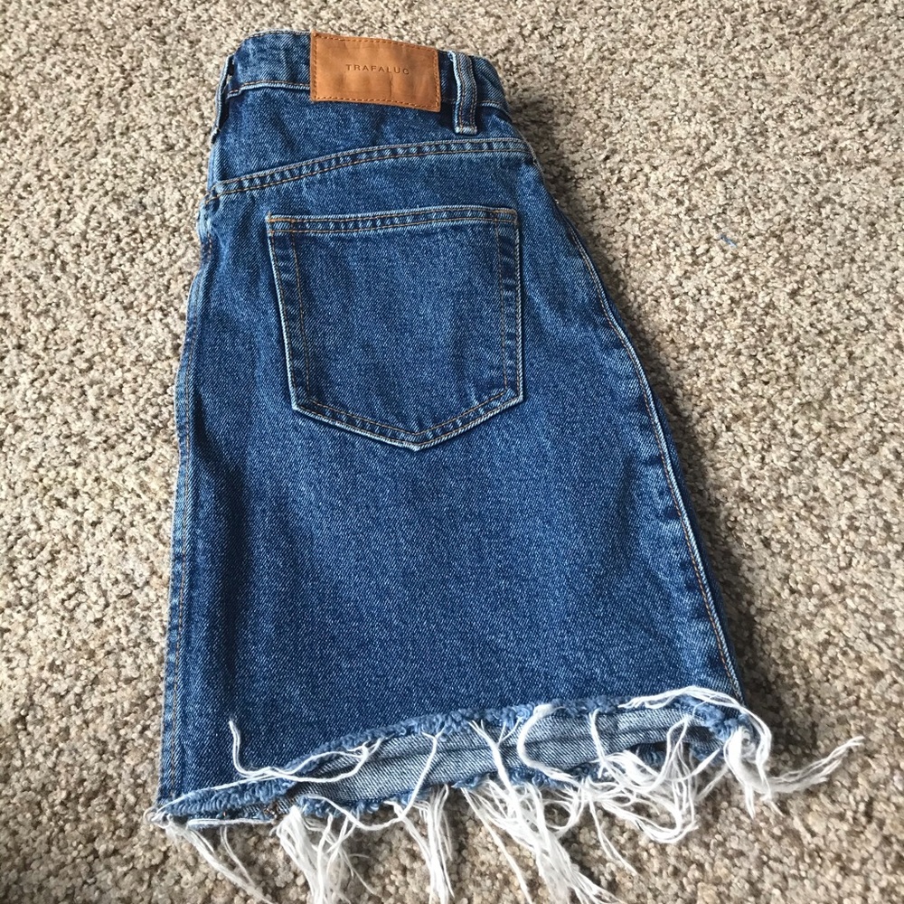 🌿Zara denim by TRF skirt